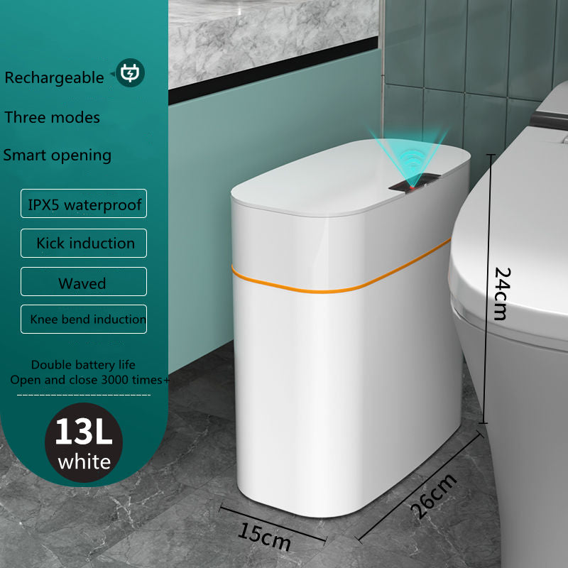 Automatic Smart Trash Bin with Lid for Home & Car