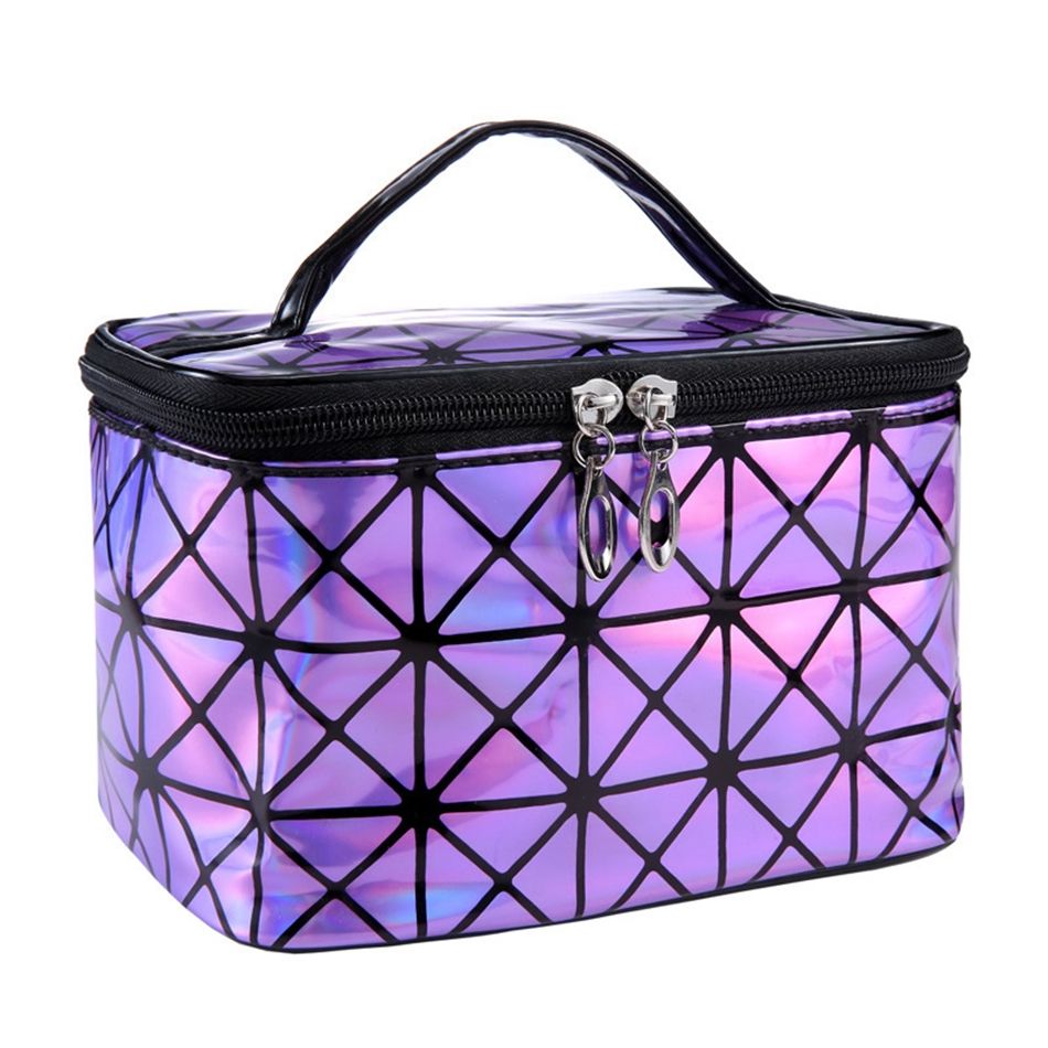3D Laser Cosmetic Bag Stylish Makeup Travel Organizer