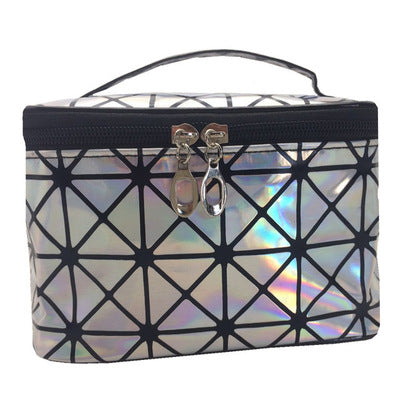 3D Laser Cosmetic Bag Stylish Makeup Travel Organizer
