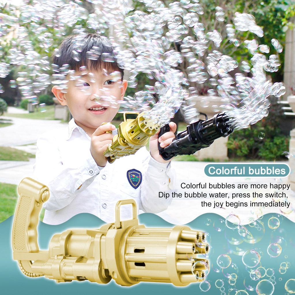 Fun Bubble Gun Toy for Kids Bath Play