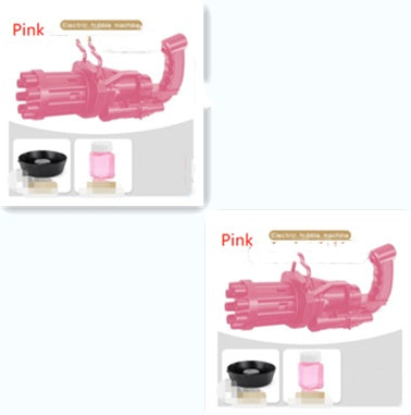 Fun Bubble Gun Toy for Kids Bath Play