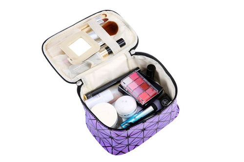 3D Laser Cosmetic Bag Stylish Makeup Travel Organizer