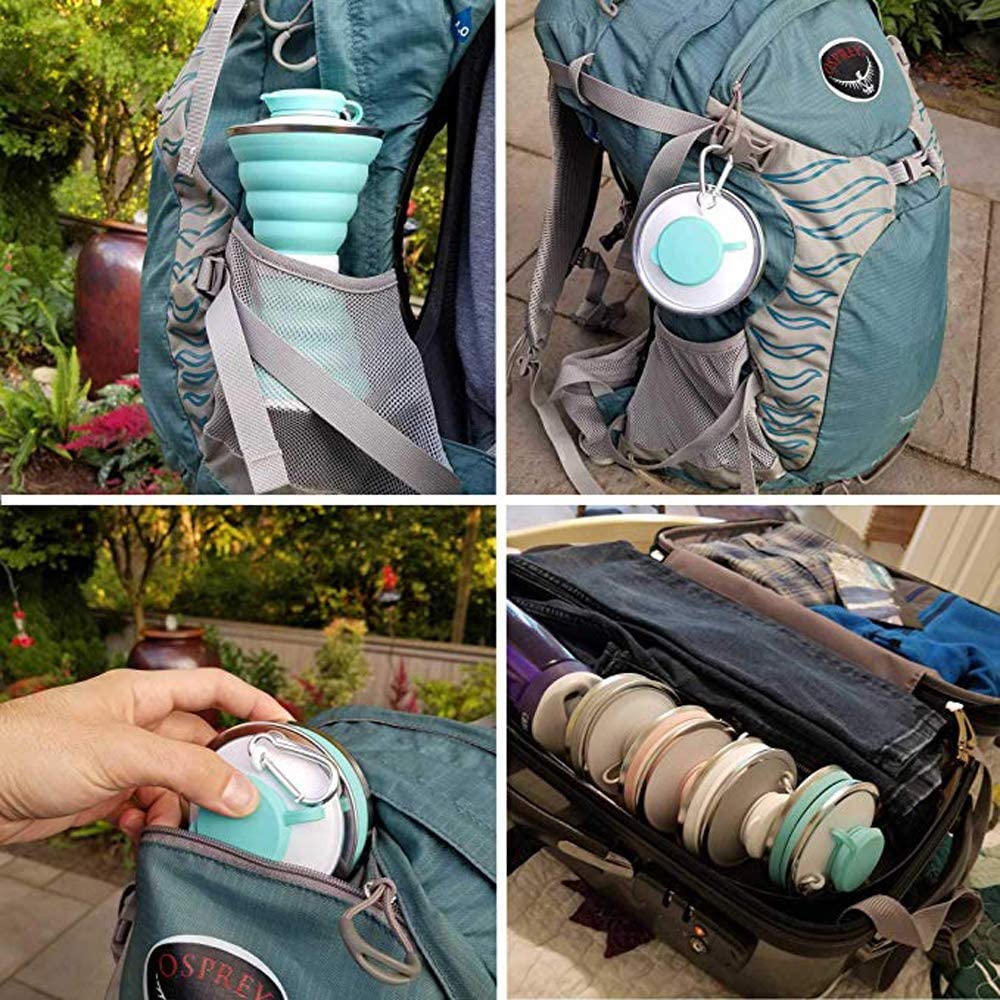 Foldable Silicone Water Bottle for Easy Everyday Hydration