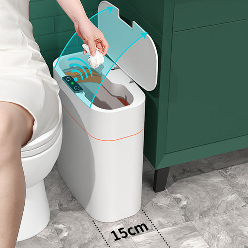 Automatic Smart Trash Bin with Lid for Home & Car