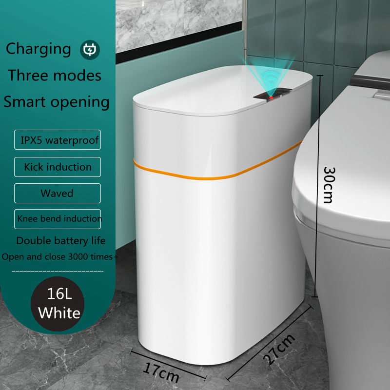 Automatic Smart Trash Bin with Lid for Home & Car