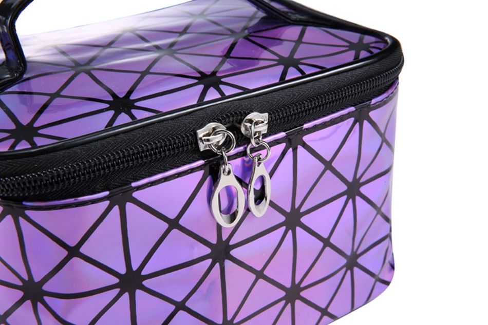 3D Laser Cosmetic Bag Stylish Makeup Travel Organizer