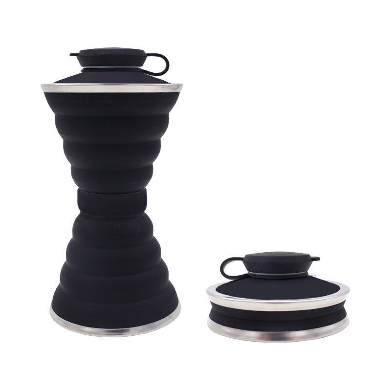 Foldable Silicone Water Bottle for Easy Everyday Hydration
