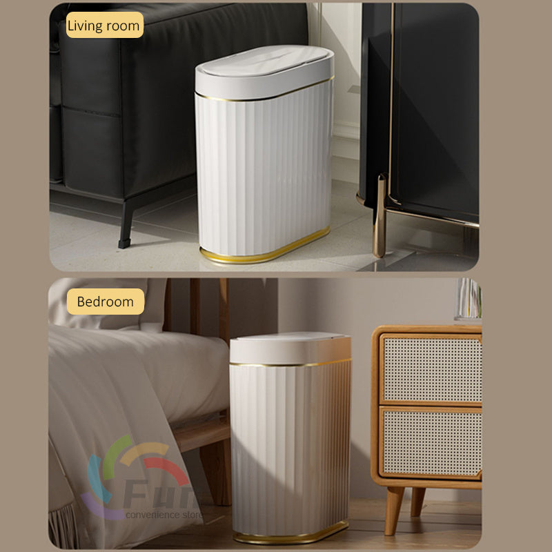 Automatic Smart Trash Bin with Lid for Home & Car