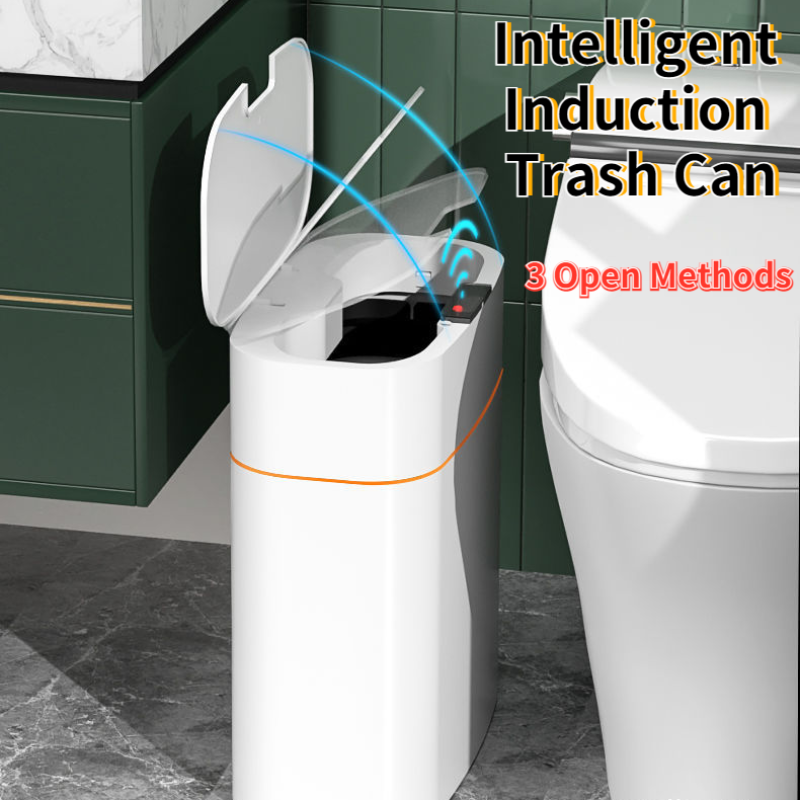 Automatic Smart Trash Bin with Lid for Home & Car