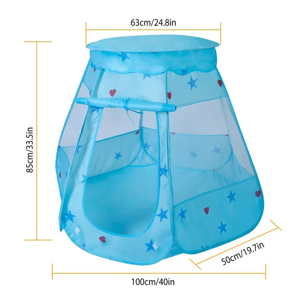 Kids Magical Castle Play Tent for Fun Indoor and Outdoor Adventures