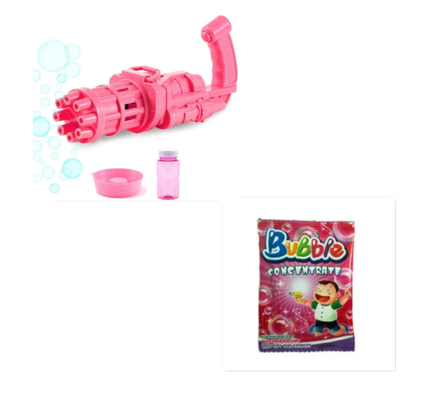 Fun Bubble Gun Toy for Kids Bath Play