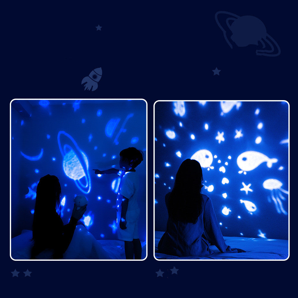 Kids Galaxy Starry Sky Spaceman Light That Makes Bedtime Extra Fun