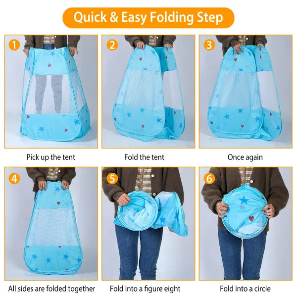 Kids Magical Castle Play Tent for Fun Indoor and Outdoor Adventures