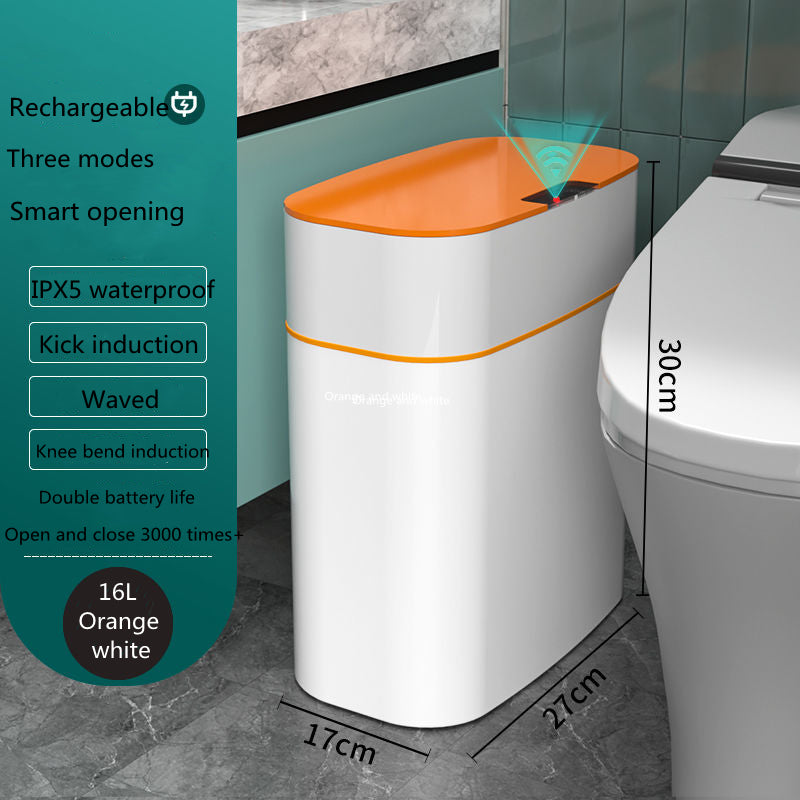 Automatic Smart Trash Bin with Lid for Home & Car