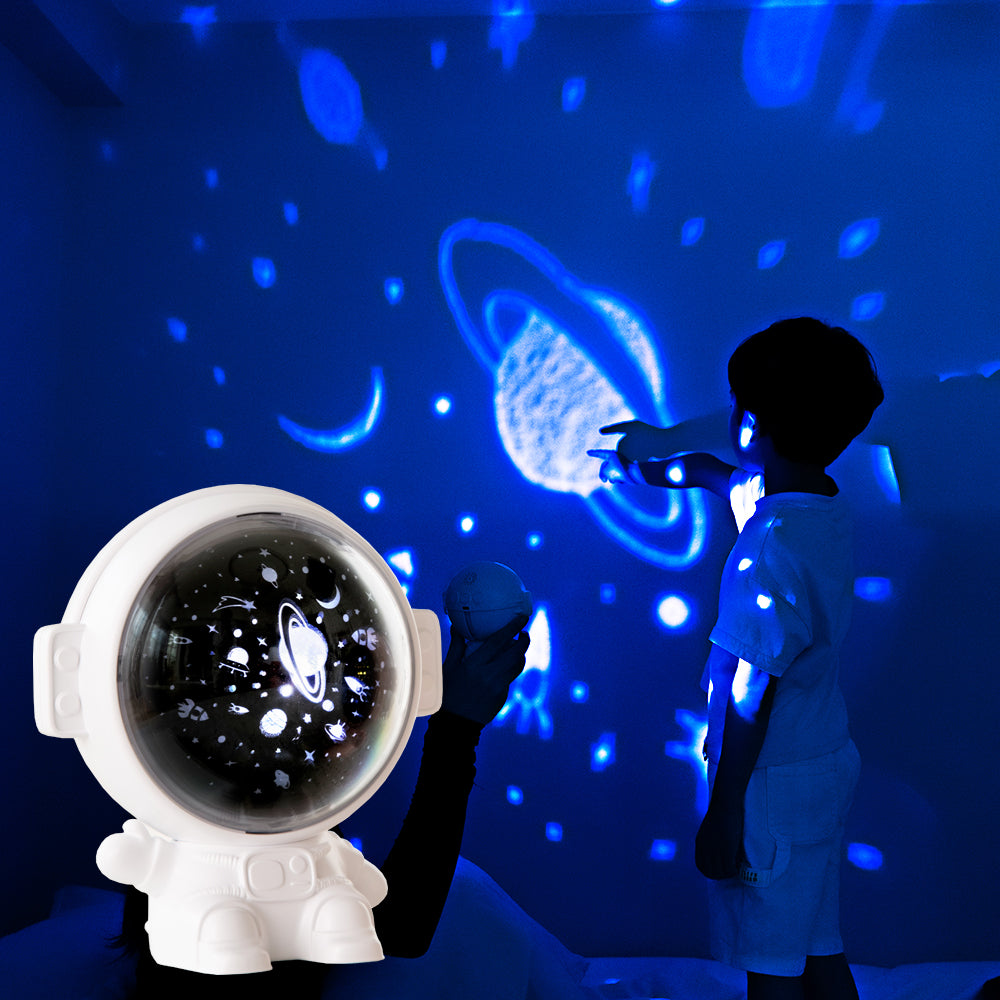 Kids Galaxy Starry Sky Spaceman Light That Makes Bedtime Extra Fun